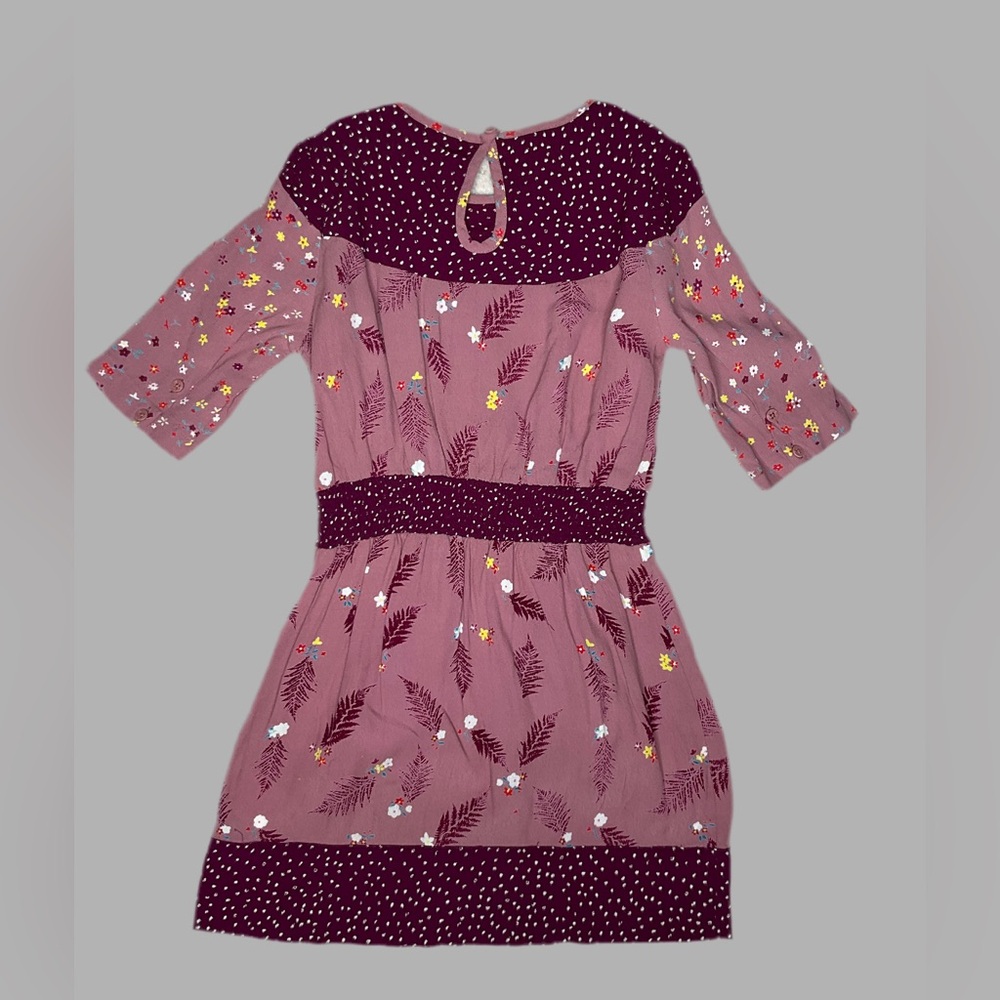 Stella McCarthy size 5 kids maroon dress. EUC